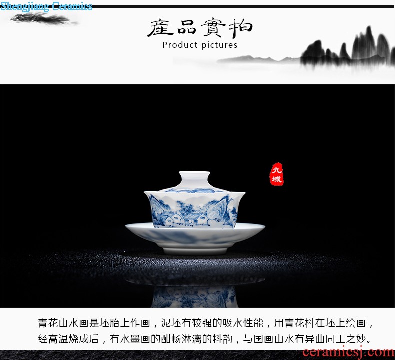 Custom handmade grilled pastel flowers jingdezhen ceramic kung fu small single cup personal master office glass cup tea