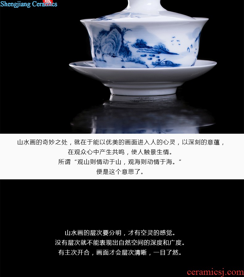 Custom handmade grilled pastel flowers jingdezhen ceramic kung fu small single cup personal master office glass cup tea