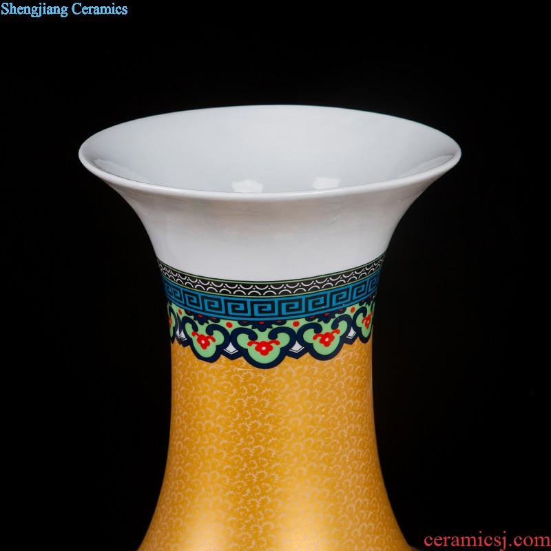 Creative vases, contemporary and contracted household living room TV ark place jingdezhen ceramics restaurant ikebana arts and crafts