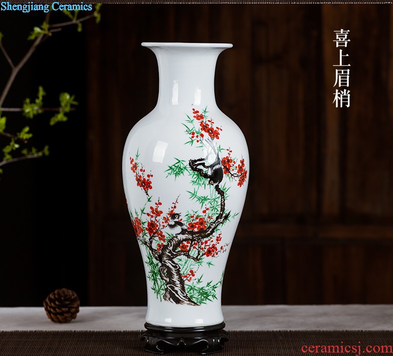 Jingdezhen ceramics furnishing articles act the role ofing is tasted household decoration of Chinese style decoration plate sitting room porch ark TV ark