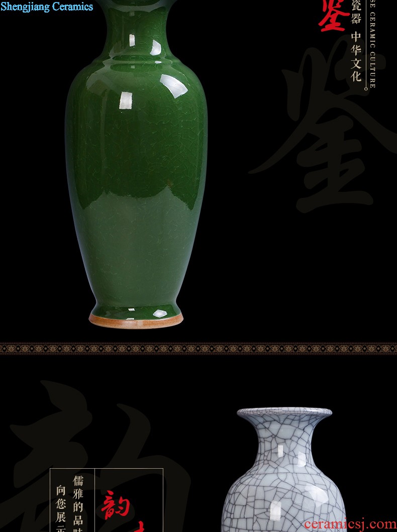 Jingdezhen ceramics wine ark adornment is placed small place office handicraft decoration household act the role ofing is tasted the living room