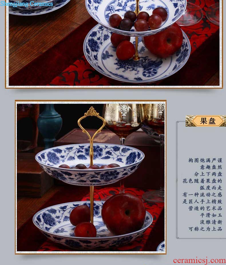 Nine domain jingdezhen archaize color bucket Sanskrit glass ceramic tea set kung fu small cup sample tea cup tea cups