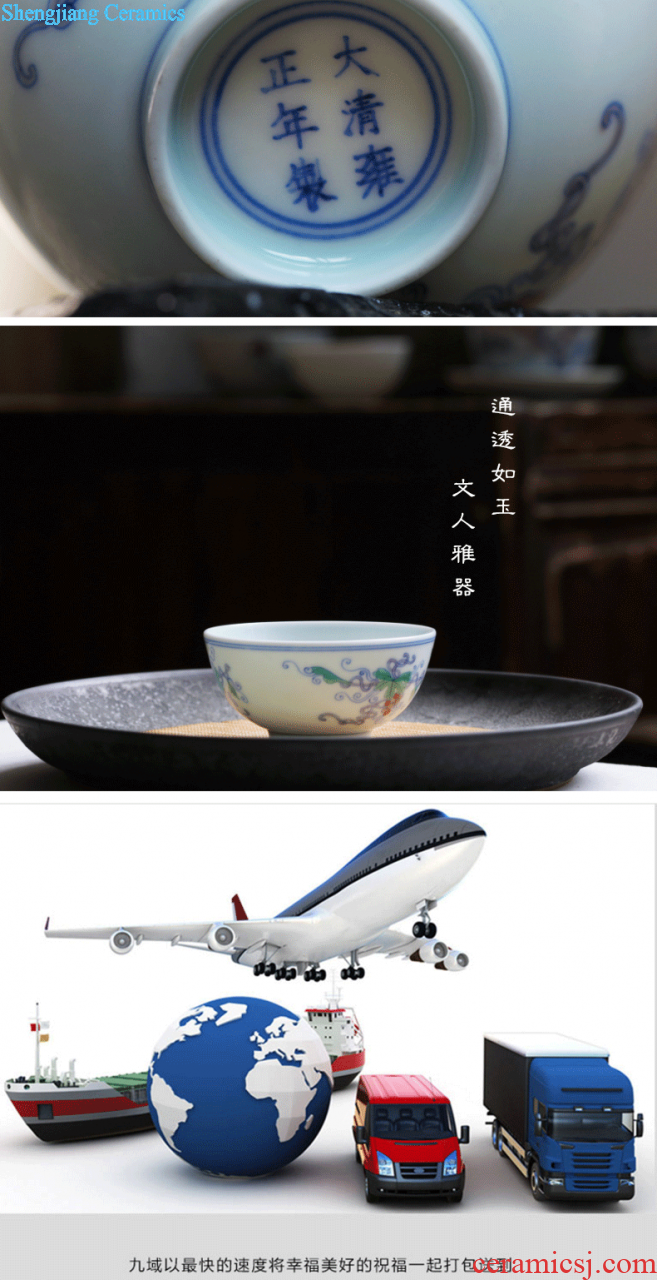 Home dishes high-class european-style ceramics tableware suit jingdezhen nine domain high-grade bone China tableware plate dish bowl