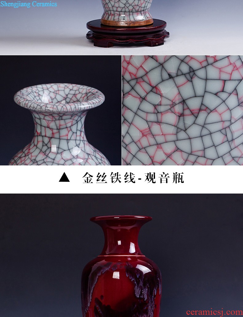 Jingdezhen ceramics wine ark adornment is placed small place office handicraft decoration household act the role ofing is tasted the living room