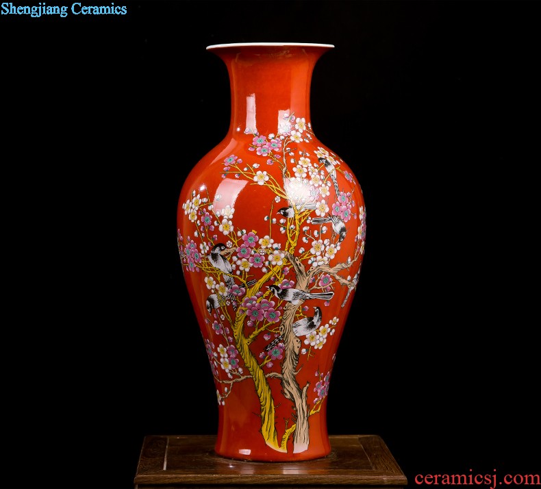 Jingdezhen ceramics, antique Ming and qing dynasty kiln crack vases furnishing articles flower arrangement home wine ark adornment furnishing articles