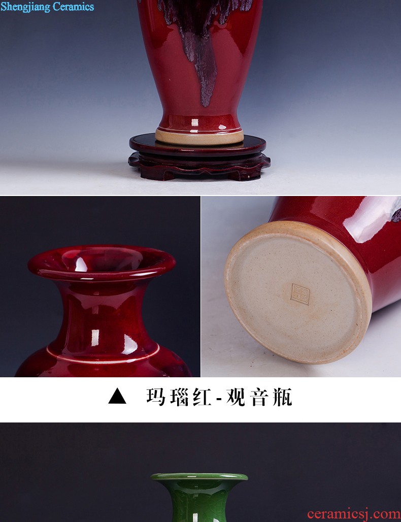 Jingdezhen ceramics wine ark adornment is placed small place office handicraft decoration household act the role ofing is tasted the living room