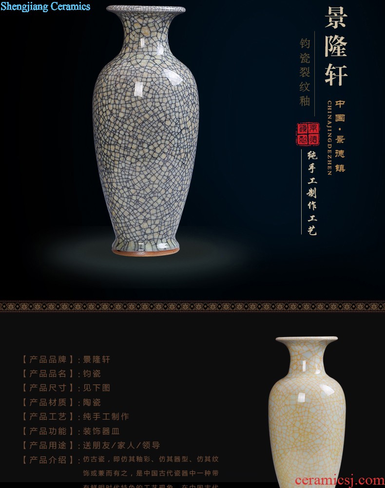 Jingdezhen ceramics wine ark adornment is placed small place office handicraft decoration household act the role ofing is tasted the living room