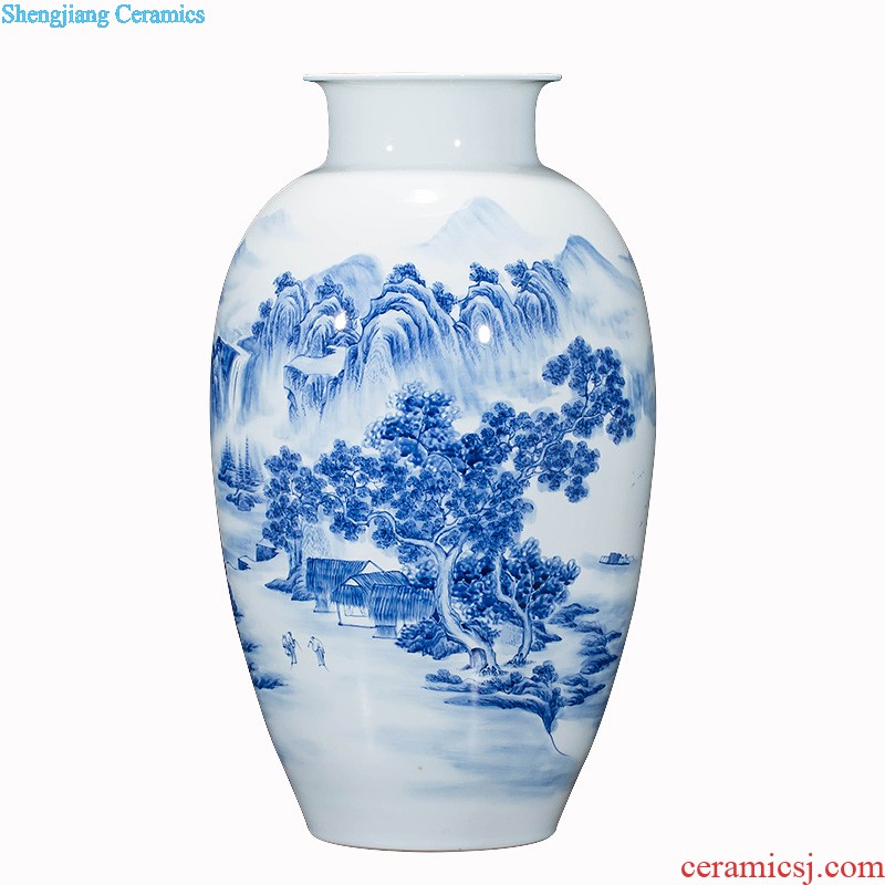 Jun porcelain vase variable glaze ceramics creative wealth ding feng shui plutus home sitting room adornment furnishing articles