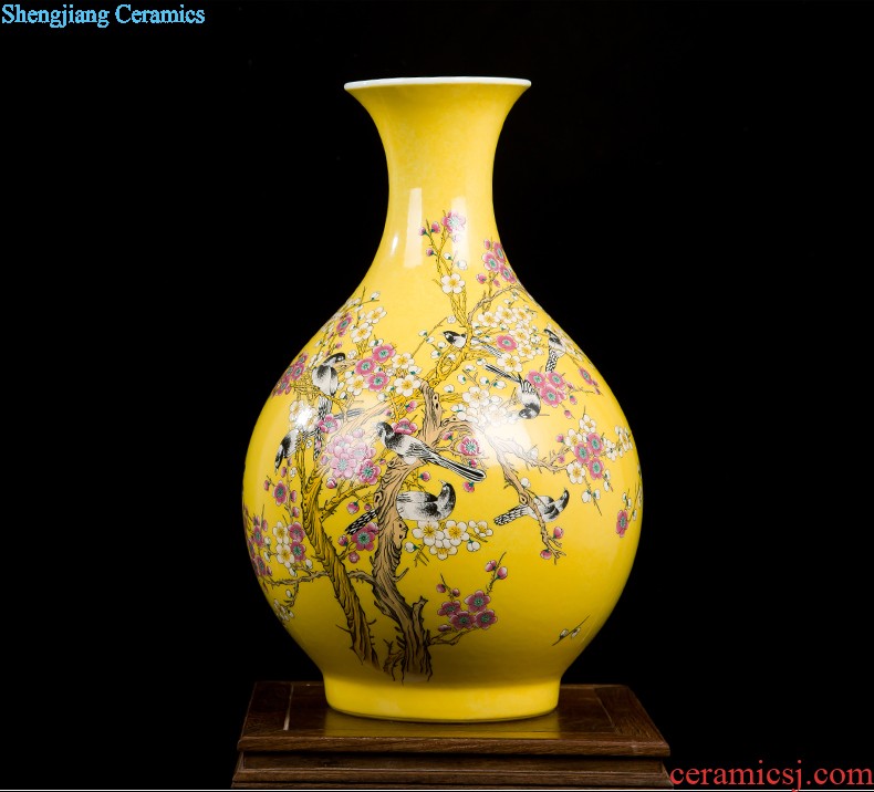 Jingdezhen ceramics, antique Ming and qing dynasty kiln crack vases furnishing articles flower arrangement home wine ark adornment furnishing articles