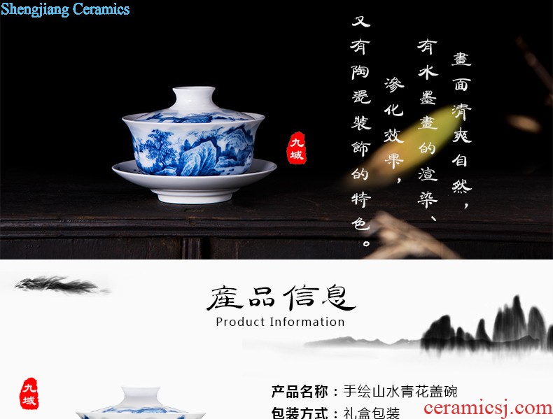 Custom handmade grilled pastel flowers jingdezhen ceramic kung fu small single cup personal master office glass cup tea