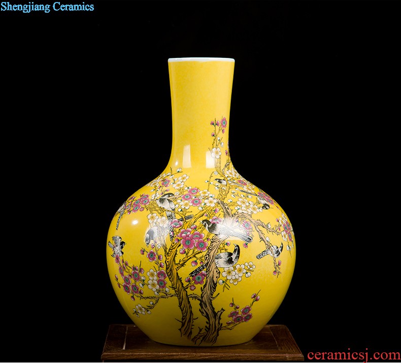 Jingdezhen ceramics, antique Ming and qing dynasty kiln crack vases furnishing articles flower arrangement home wine ark adornment furnishing articles