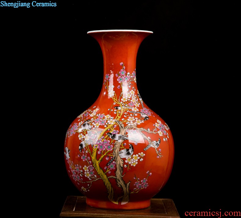 Jingdezhen ceramics, antique Ming and qing dynasty kiln crack vases furnishing articles flower arrangement home wine ark adornment furnishing articles