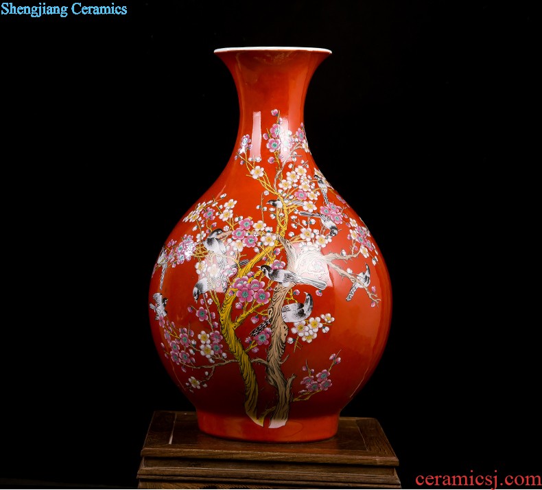 Jingdezhen ceramics, antique Ming and qing dynasty kiln crack vases furnishing articles flower arrangement home wine ark adornment furnishing articles