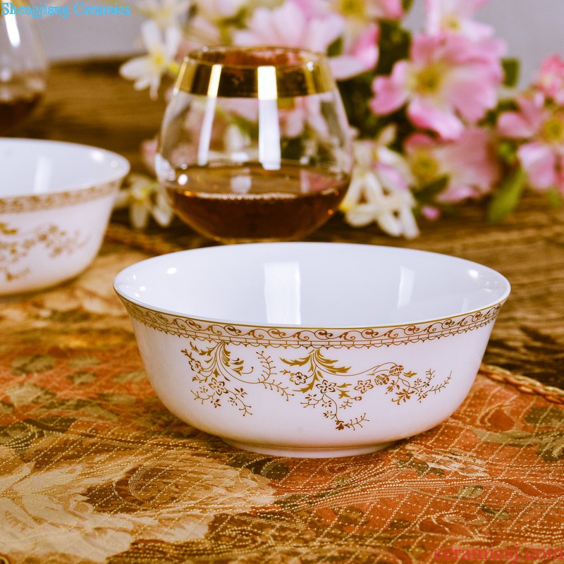 Jingdezhen blue and white youligong nine domain eight head of ceramic tea set Traditional hand-painted teapot teacup set under glaze