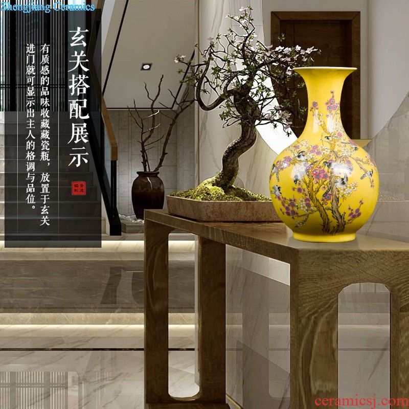 Jingdezhen ceramics, antique Ming and qing dynasty kiln crack vases furnishing articles flower arrangement home wine ark adornment furnishing articles