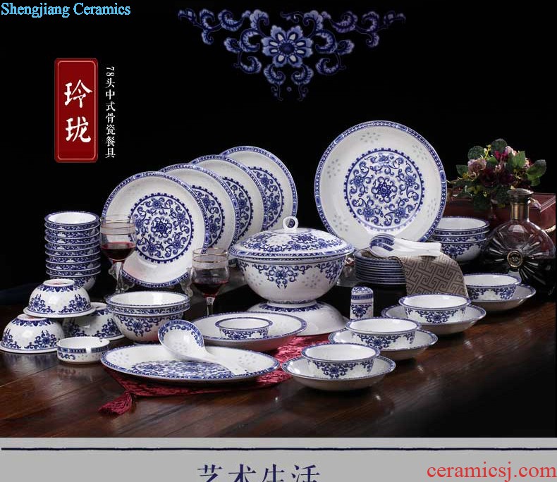 Archaize qianlong blue and white sample tea cup Jingdezhen ceramic cups manually draw personal cup master cup tea cup