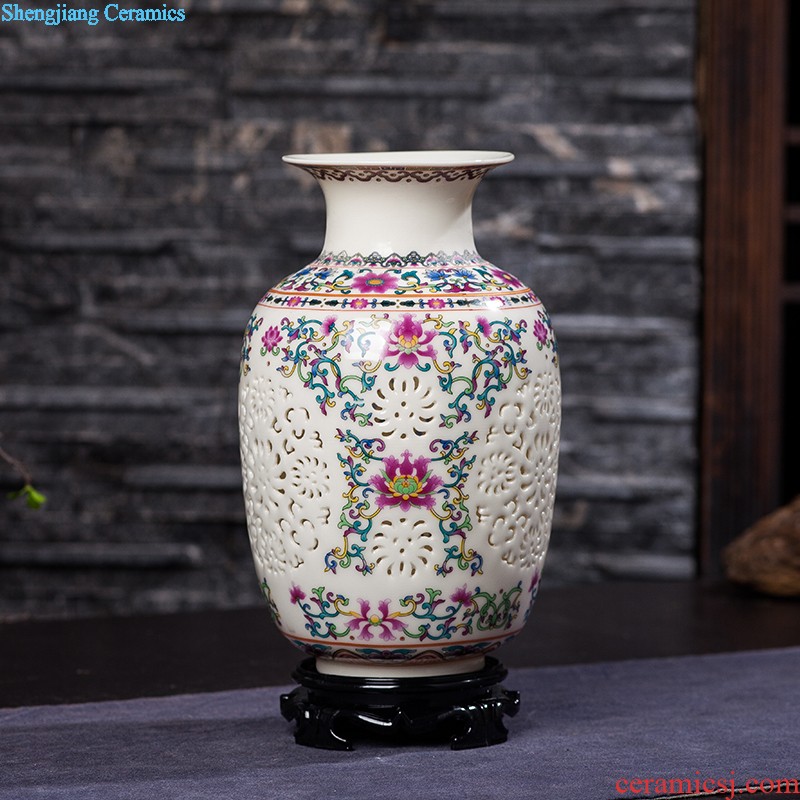 Jingdezhen ceramics furnishing articles hang dish sitting room ark Chinese arts and crafts decoration home decoration plate of town house