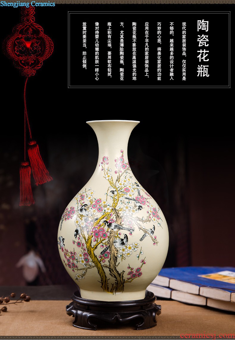 Jingdezhen ceramics, antique Ming and qing dynasty kiln crack vases furnishing articles flower arrangement home wine ark adornment furnishing articles