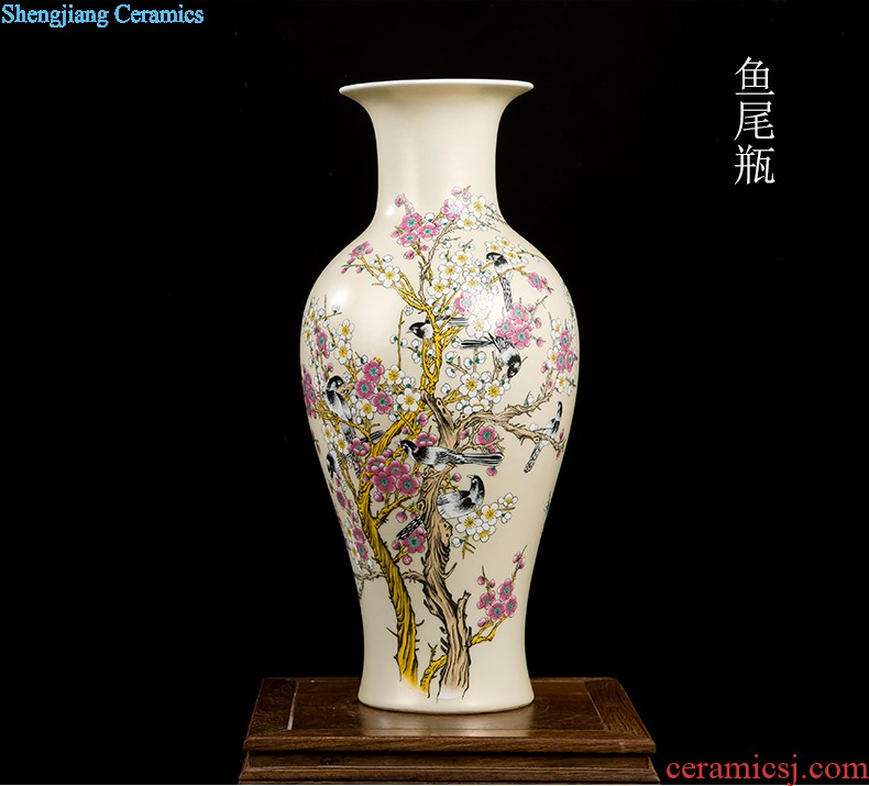 Jingdezhen ceramics, antique Ming and qing dynasty kiln crack vases furnishing articles flower arrangement home wine ark adornment furnishing articles