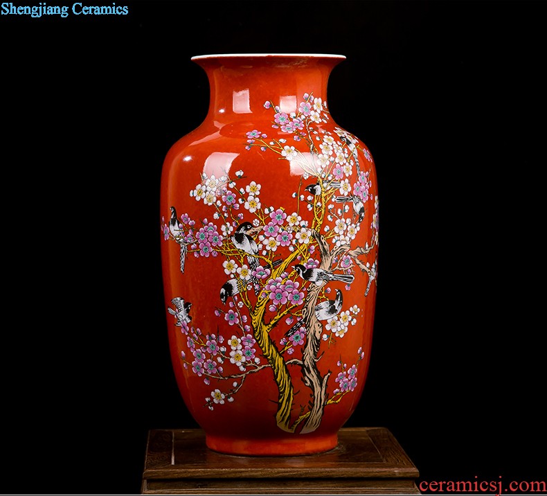 Jingdezhen ceramics, antique Ming and qing dynasty kiln crack vases furnishing articles flower arrangement home wine ark adornment furnishing articles