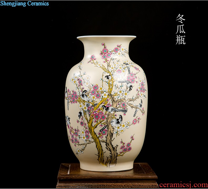 Jingdezhen ceramics, antique Ming and qing dynasty kiln crack vases furnishing articles flower arrangement home wine ark adornment furnishing articles