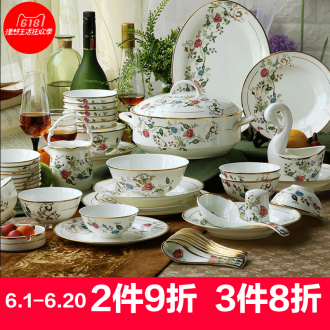 Jingdezhen ceramic cups with cover glass cups nine domain bone porcelain cup peony custom office cup tea cup