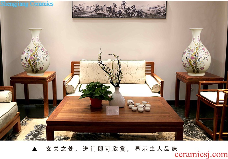 Jingdezhen ceramics, antique Ming and qing dynasty kiln crack vases furnishing articles flower arrangement home wine ark adornment furnishing articles