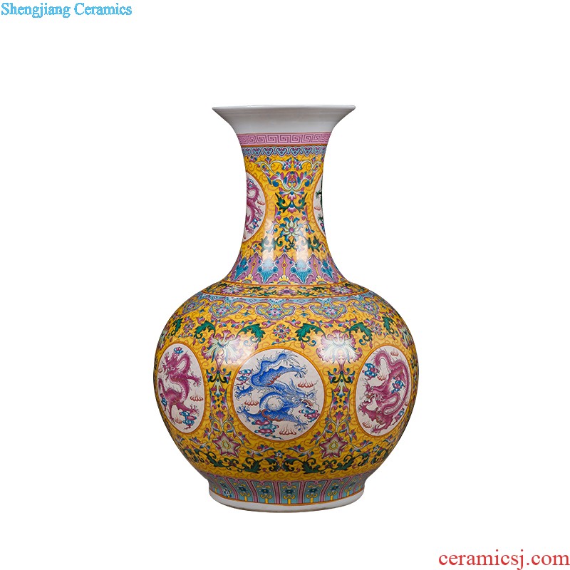 Creative vases, contemporary and contracted household living room TV ark place jingdezhen ceramics restaurant ikebana arts and crafts