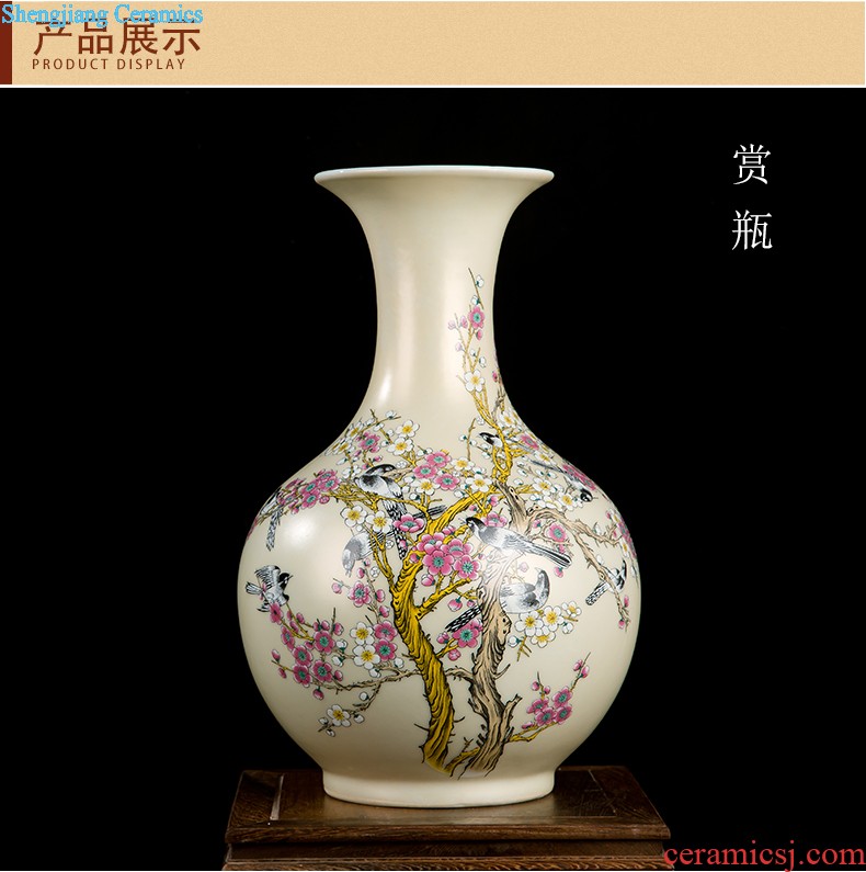 Jingdezhen ceramics, antique Ming and qing dynasty kiln crack vases furnishing articles flower arrangement home wine ark adornment furnishing articles