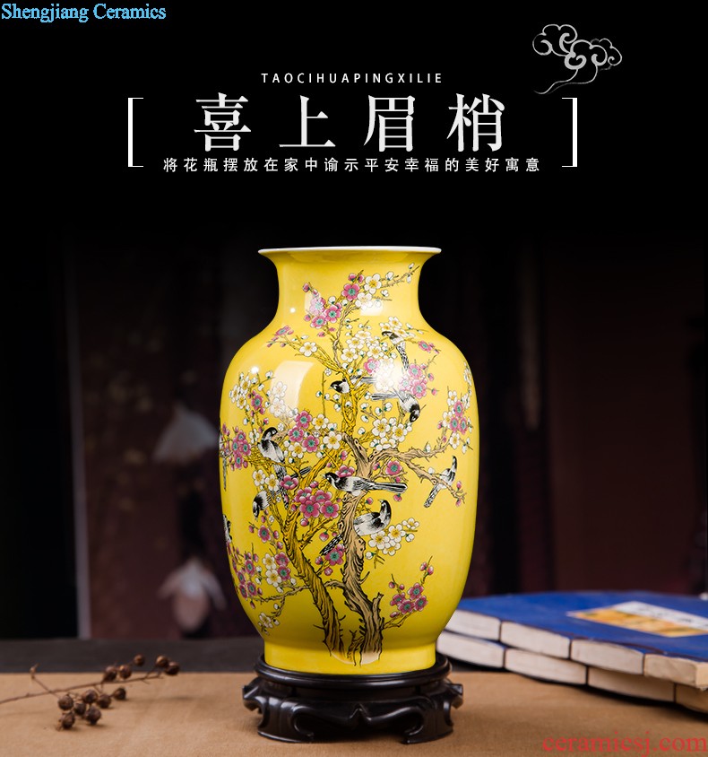 Jingdezhen ceramics, antique Ming and qing dynasty kiln crack vases furnishing articles flower arrangement home wine ark adornment furnishing articles