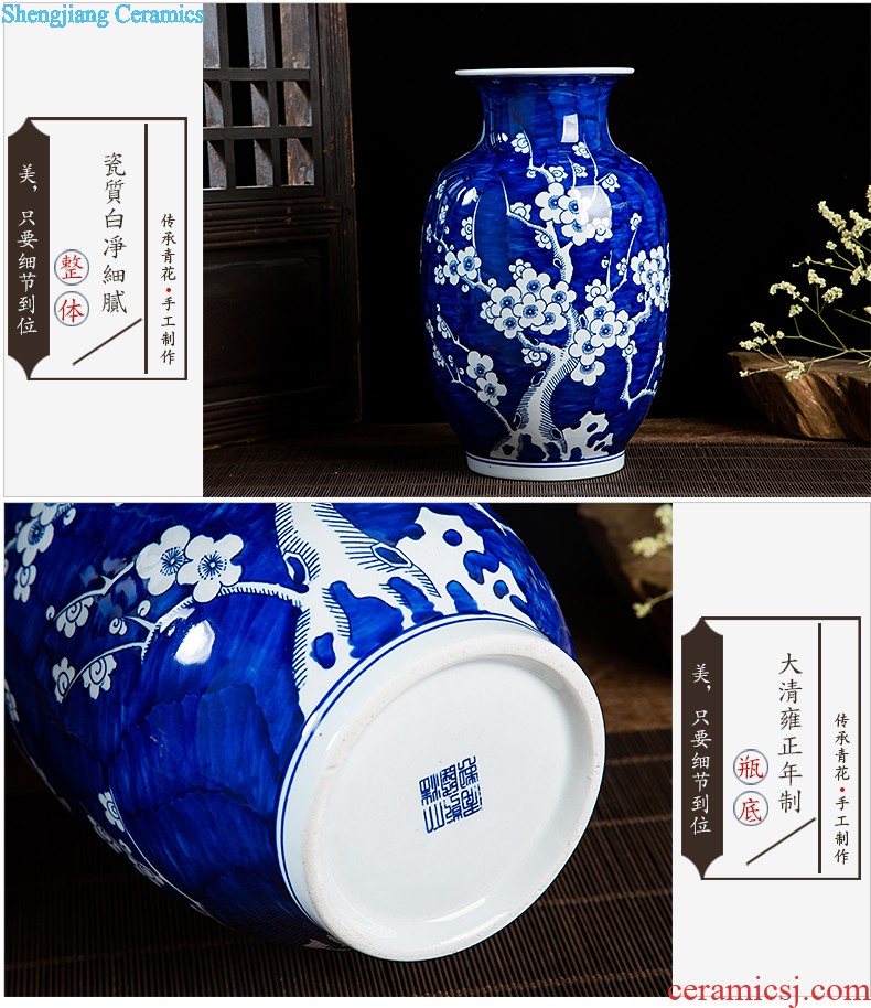 Jingdezhen ceramics furnishing articles sitting room ark hang dish dish Chinese arts and crafts decorative home decoration plate