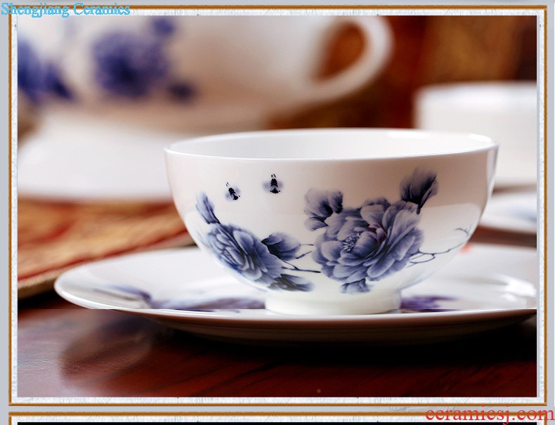 【 】 nine domain jingdezhen porcelain Pastel landscape bone China cups Jiangxi province famous trademark