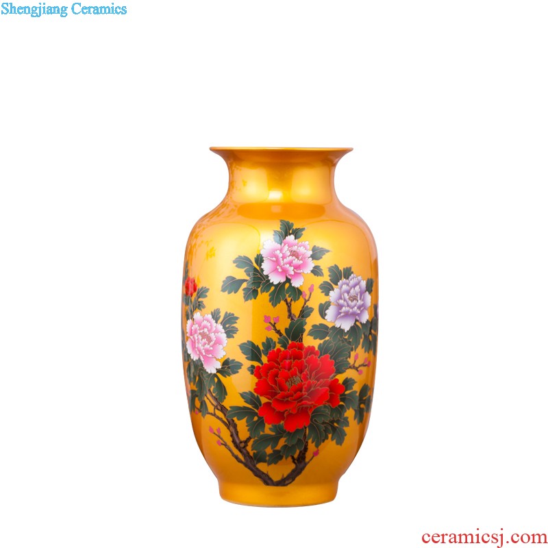 Jingdezhen ceramics porcelain bottle daikin tank cylinder tortoise narcissus basin water lily lotus home office furnishing articles