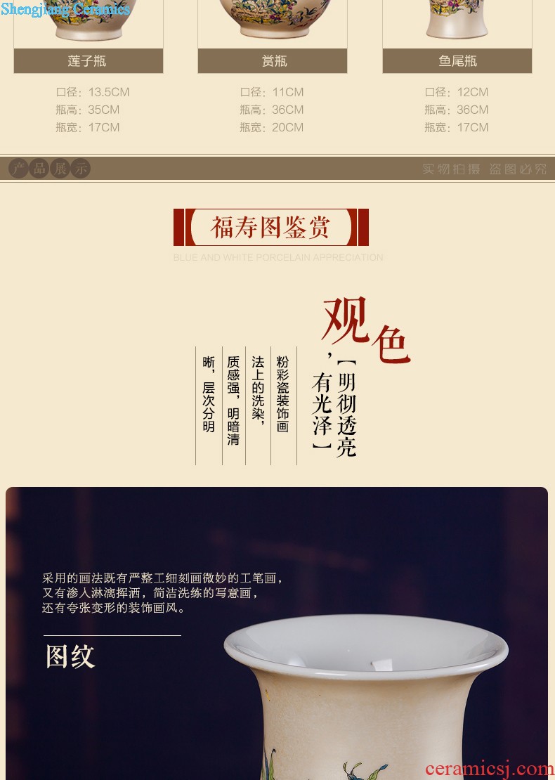 Jingdezhen ceramics furnishing articles hang dish Chinese handicraft wine stays home decoration decoration plate