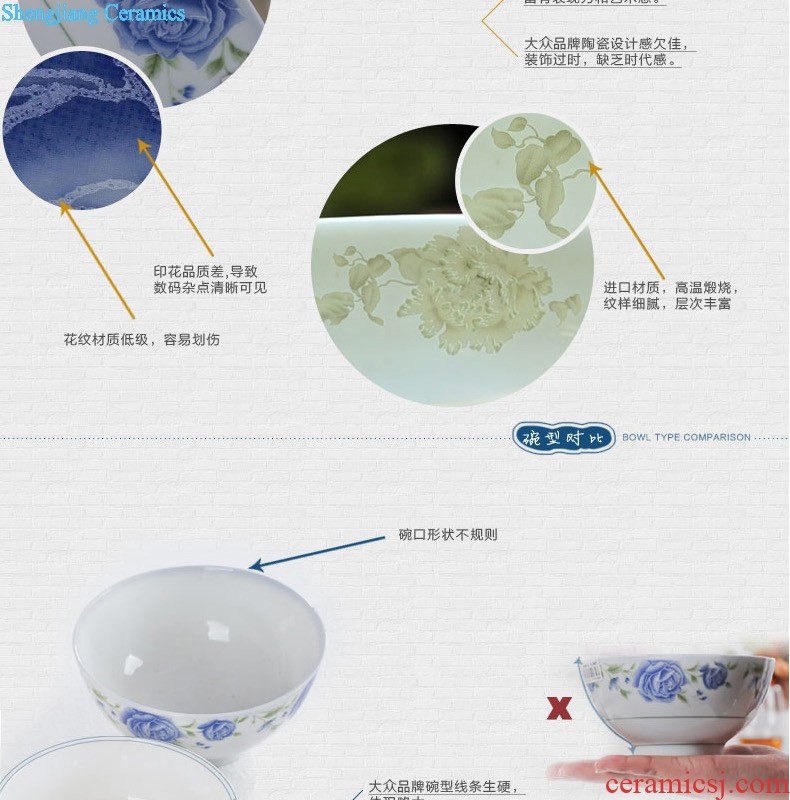 【 】 nine domain to love life of a cup of bone porcelain cup couples Jingdezhen famous trademark