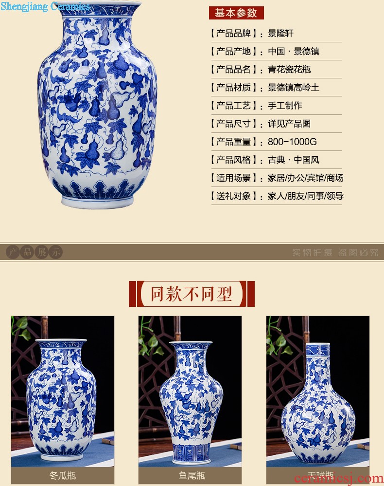 Jingdezhen ceramic porcelain plate painting landscapes The mural wall act the role ofing sitting room hangs a picture on the glaze color antique carved decorative furnishing articles