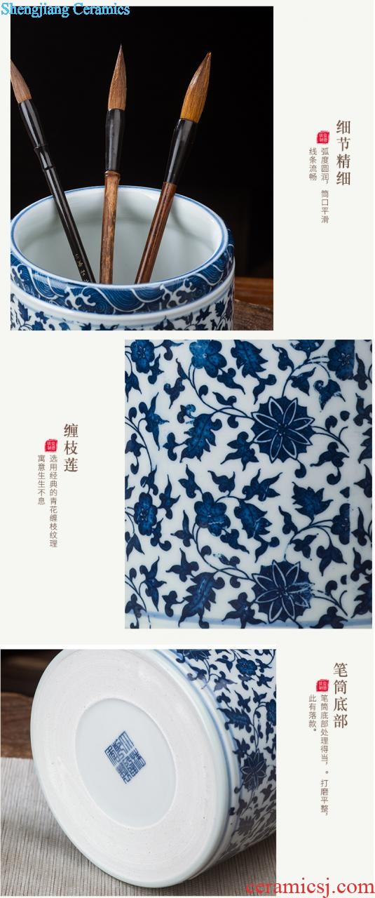 Jingdezhen ceramics deng xiaoping wine accessories like ornamental decoration hanging dish home sitting room office furnishing articles