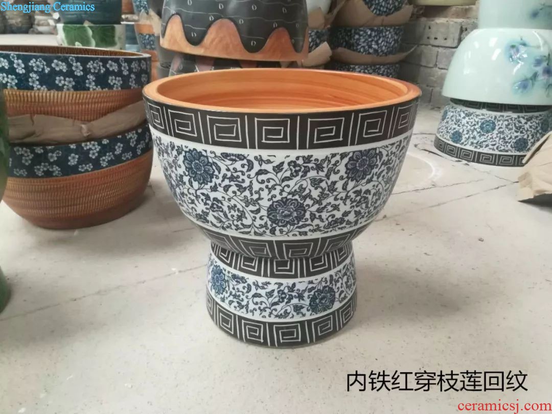 Super Series-jingdezhen shengjiang wash basin new arriving art china basin 201812