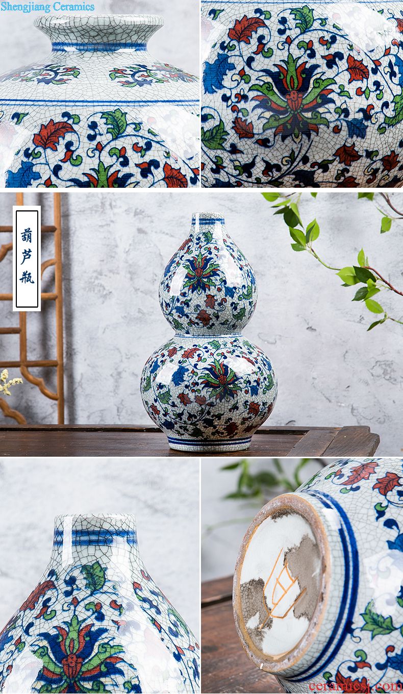Jingdezhen ceramic aquarium goldfish large blue and white turtle slept GangPen bowl lotus narcissus basin of lotus cylinder betelnut POTS