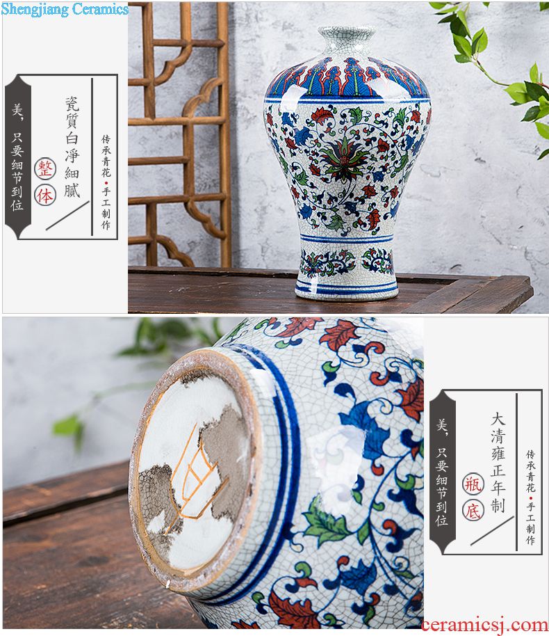 Jingdezhen ceramic aquarium goldfish large blue and white turtle slept GangPen bowl lotus narcissus basin of lotus cylinder betelnut POTS