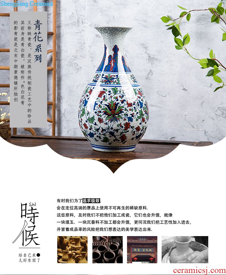 Jingdezhen ceramic aquarium goldfish large blue and white turtle slept GangPen bowl lotus narcissus basin of lotus cylinder betelnut POTS