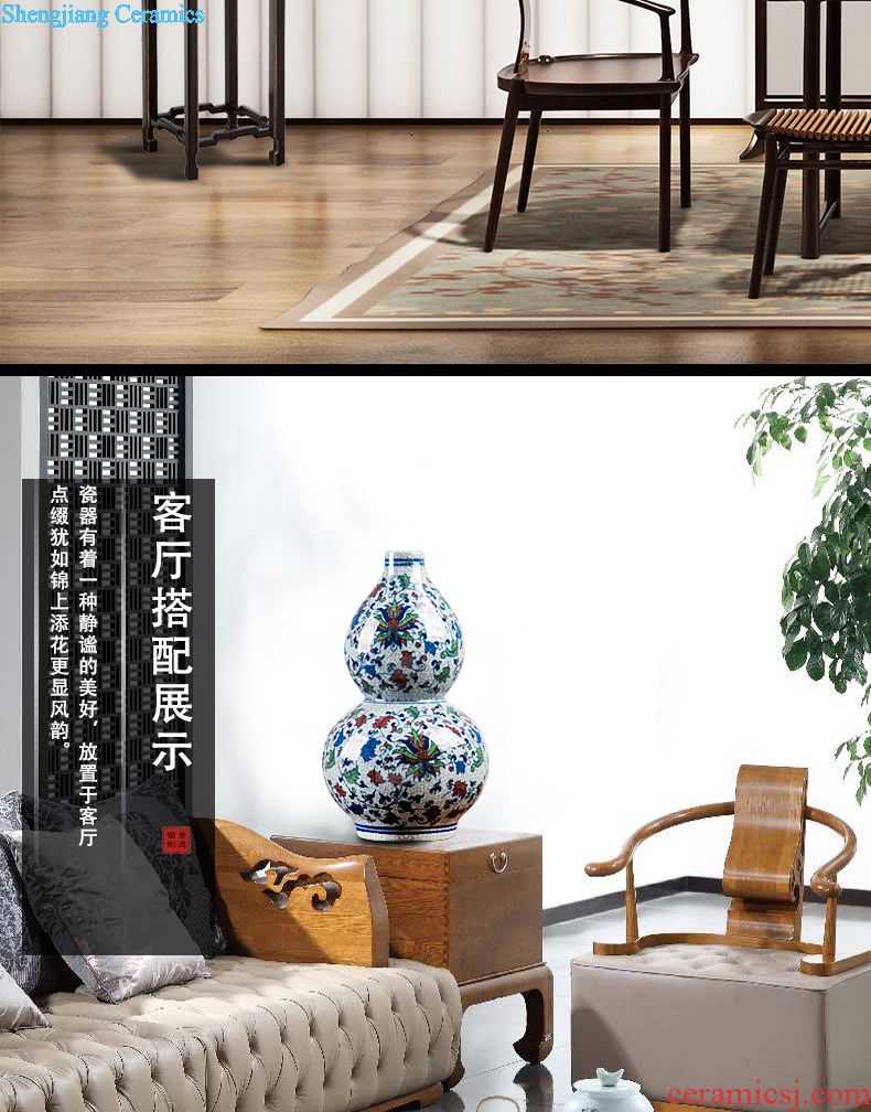 Jingdezhen ceramic aquarium goldfish large blue and white turtle slept GangPen bowl lotus narcissus basin of lotus cylinder betelnut POTS