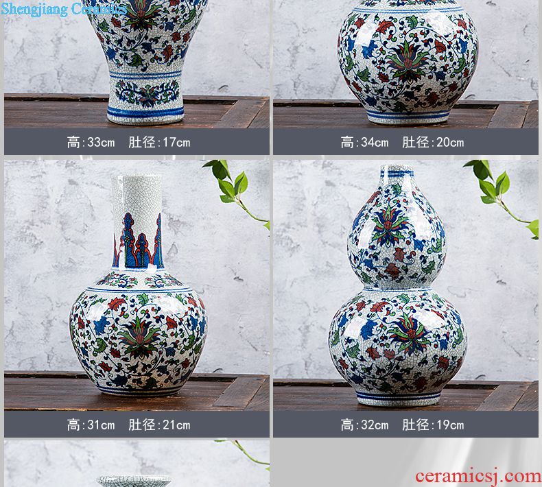Jingdezhen ceramic aquarium goldfish large blue and white turtle slept GangPen bowl lotus narcissus basin of lotus cylinder betelnut POTS