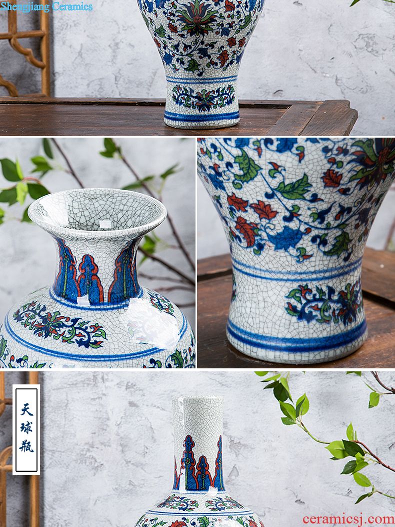 Jingdezhen ceramic aquarium goldfish large blue and white turtle slept GangPen bowl lotus narcissus basin of lotus cylinder betelnut POTS