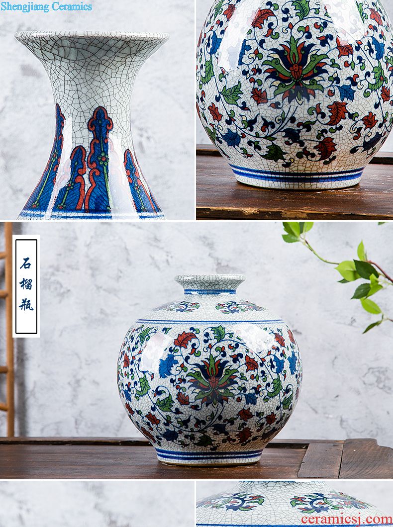 Jingdezhen ceramic aquarium goldfish large blue and white turtle slept GangPen bowl lotus narcissus basin of lotus cylinder betelnut POTS