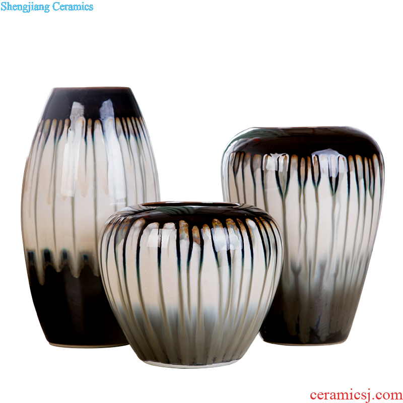 Jingdezhen ceramics hand-painted vases, flower arrangement wine porch home decoration sitting room TV ark furnishing articles