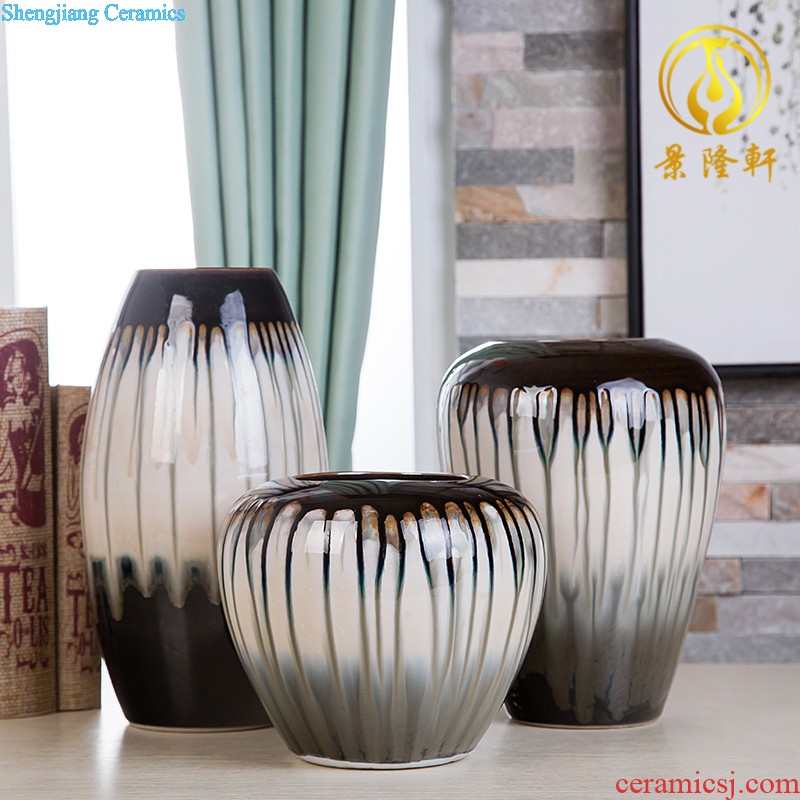 Jingdezhen ceramics hand-painted vases, flower arrangement wine porch home decoration sitting room TV ark furnishing articles