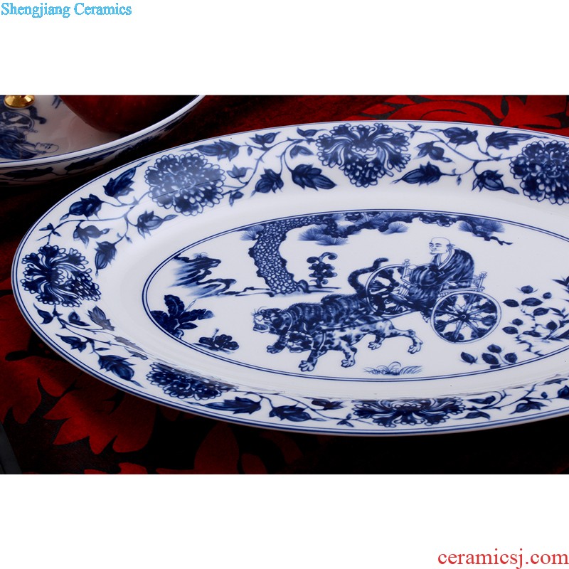 Jingdezhen blue and white ceramics youligong hand-painted sample tea cup kung fu tea cup tea cups small bowl