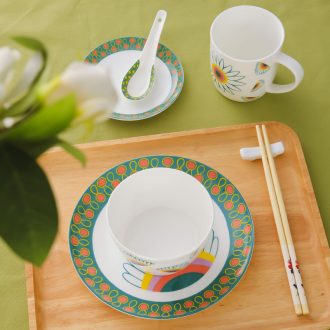 Jingdezhen ceramics only three tureen teacups hand-painted large blue and white porcelain bowl with white porcelain tea bowl of kung fu tea set