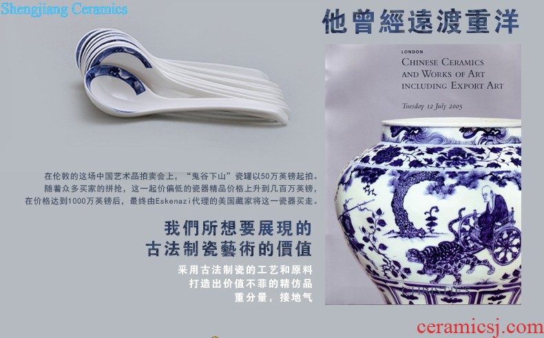 Yuan blue and white porcelain tableware antique dishes suit and apparatus with cover plate heat preservation food dish deep dish bone porcelain chinaware